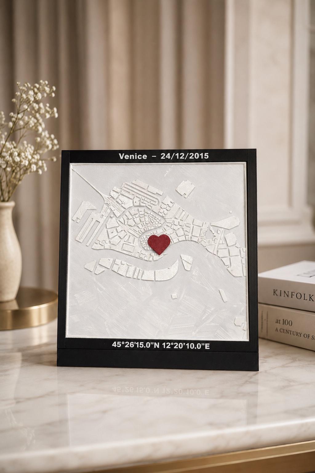 3D mapa Venecije